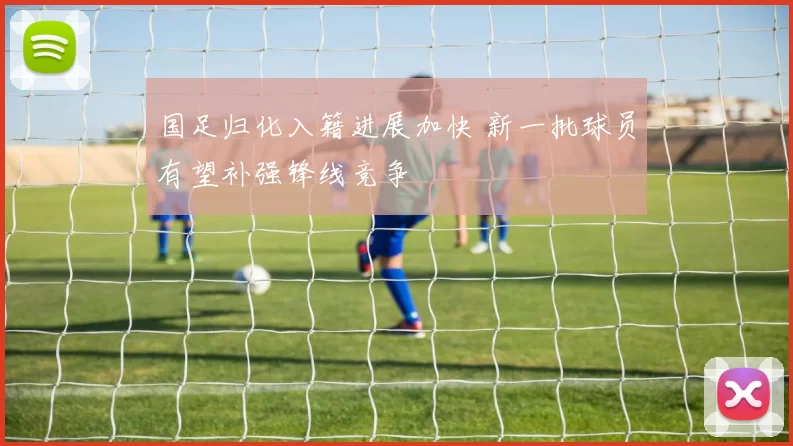 国足归化入籍进展加快 新一批球员有望补强锋线竞争